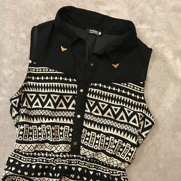 Casual sleeveless dress - Picture 3 of 5